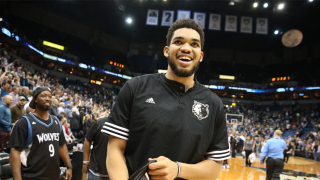 Illustration for article titled Karl-Anthony Towns Was Selected As The Face Of NBA 2K17 Mobile App